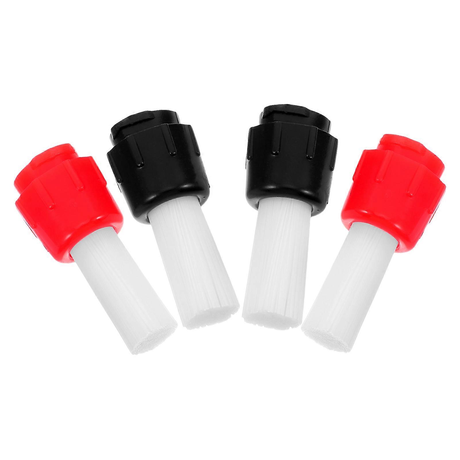 Coffee Machine Cleaning Brush Head for Replacement 4Pcs Assorted Color Nylon PP