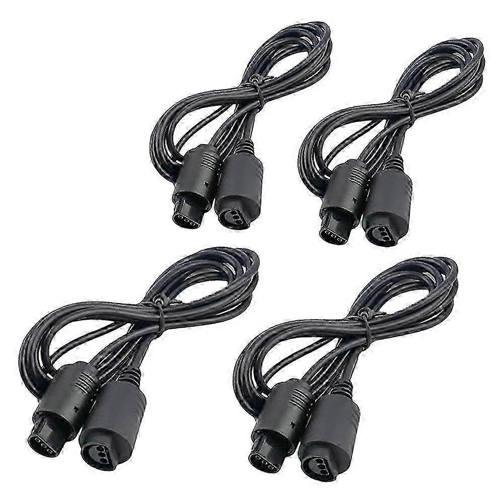 4 Pack 6Ft N64 Controller Extension Cable Cord for 64 N64 Controller