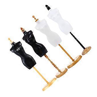 4 stuks Doll Dress Form Kleding Kleding Displays Racks Mannequin Model Stands