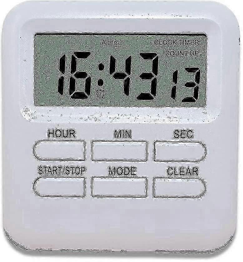 Digital Timer With 3 In 1 Clock / Alarm Function, Magnetic Kitchen Timer, Countdown Stopwatch Timer