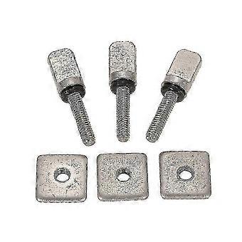 3 Kit di sostituzione della vite della pinna scorrevole del longboard da surf e della piastra dell'aletta per il bene della tavola del corpo dello Stand Up Paddle
