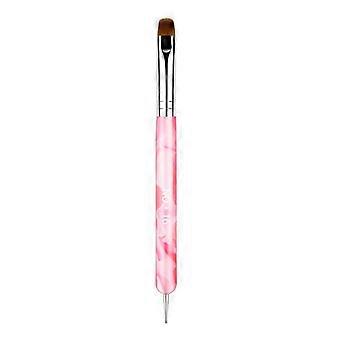 French Dual End Beginner High Quality Painting Manicure Tool Acrylic Drawing Nail Art Brush Nail Art Rhinestone Gel Dotting Pen