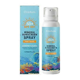 Mineralisches Sonnenschutzspray LSF 50 mit schnell einziehender, leichter Formel für den täglichen Gebrauch im Freien, 120 ml