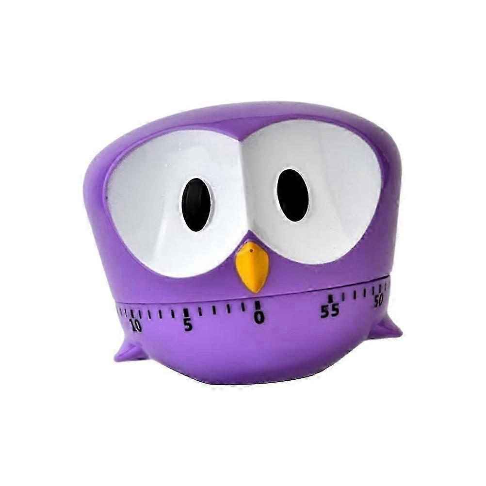 Household Countdown Timer Owl Shape for Kitchen Timer 3Pcs Plastic Design