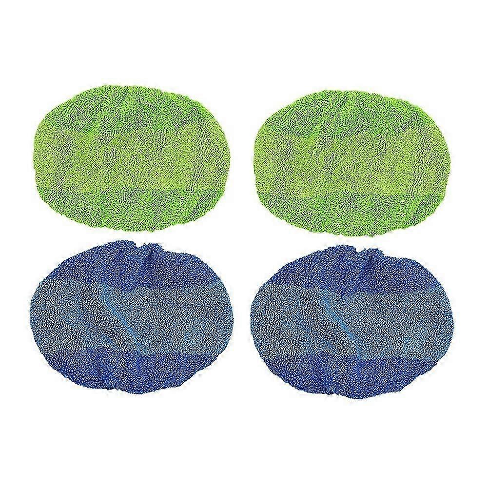 4PCS compatible withSweeper Microfiber Reusable Mop Pad Floor Cleaning Mop Accessories