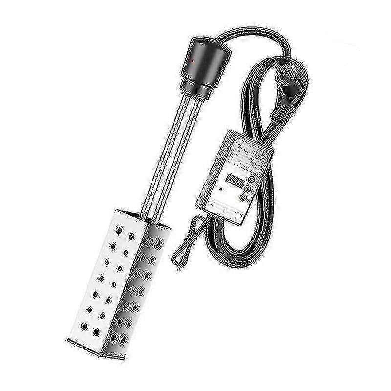 2500w Immersion Heater, Pool Heater Automatic Timer, Safe Pool Heating Immersion Heater,perfect Compatible With(EU plug)