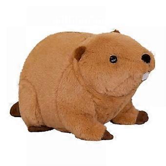SSRGV Lifelike Beaver Stuffed Animal with Big Front Teeth Animated Plush Toy Doll Super Realistic Be