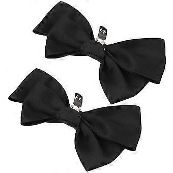 1 Pair Handmade Bow Knot Shoe Clip Decoration Bow Knot Shoe Buckle For Diy