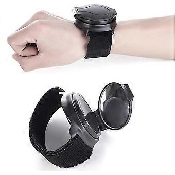 Cycling Bike Rearview Mirror 360 Rotatable Wristband for Mountain Road Bike Riders