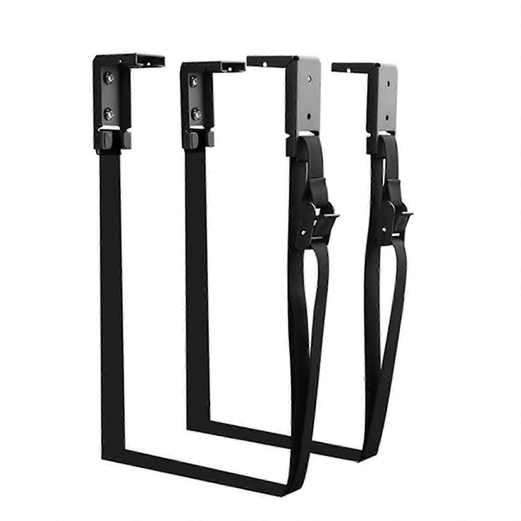 Adjustable PC Case Holder - Under-Desk & Wall-Mounted CPU Bracket, Computer Mainframe Rack for Desktop Host Box