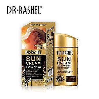 Anti Aging Sunscreen SPF 75 for Face & Body, Sun Screen Protector, Waterproof & Non Greasy & Lightweight Moisture Sunscreen Lotion, Beach Essentials f