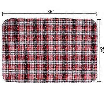 4 Stück Wiederverwendbare waschbare Pisspads für Hunde und Katzen, Welpen Töpfchen Trainingspads, Welpen Pads 24 "X 36"