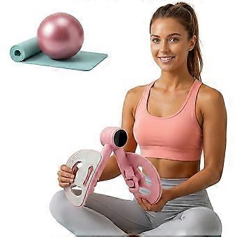 Thigh Trainer, Pelvic Floor Muscle Trainer, Inner Thigh Exercise Workout Equipment for Home Gym, Pelvic Floor Strengthening Women,Yoga Ball Included,