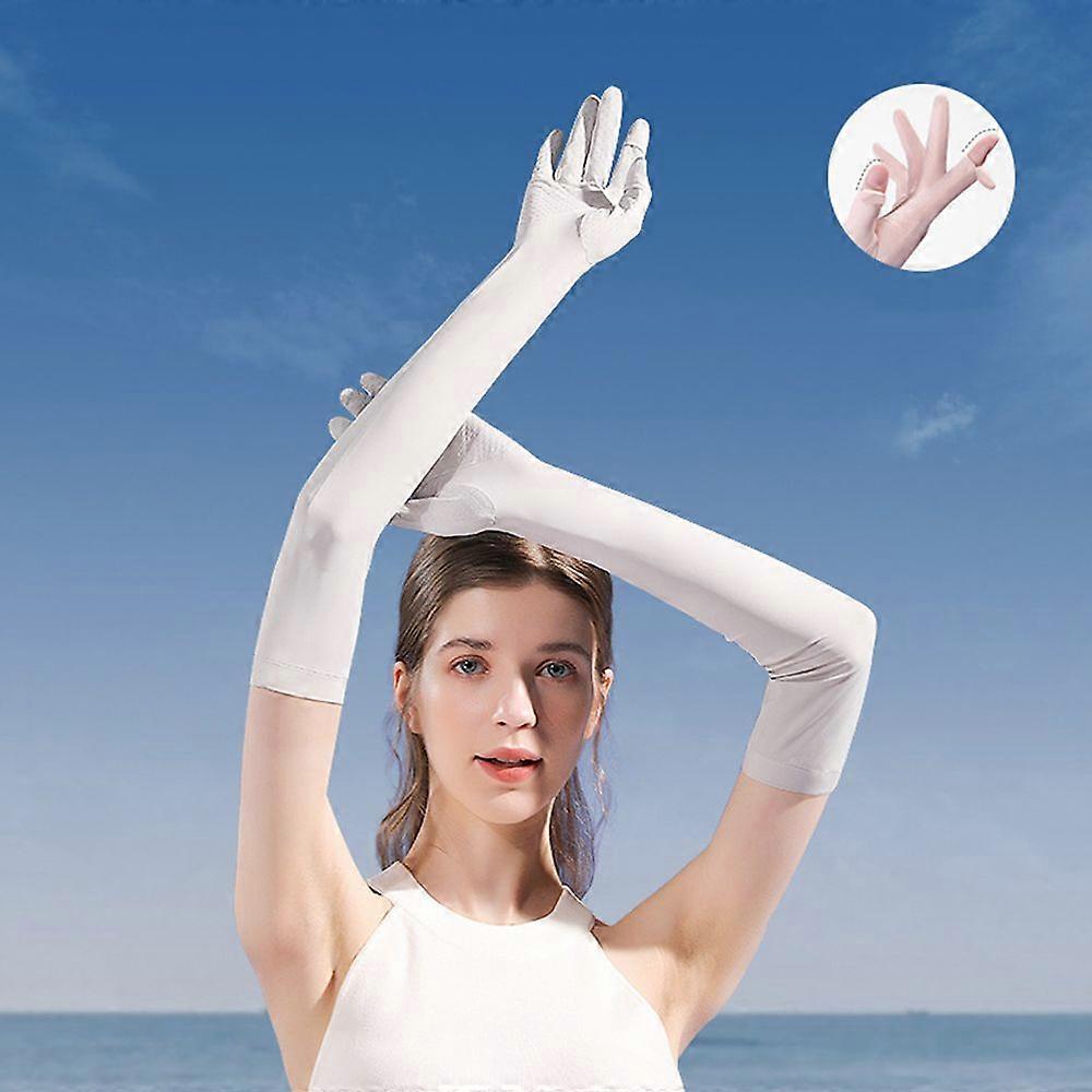 Breathable UV-Protective Touchscreen Gloves