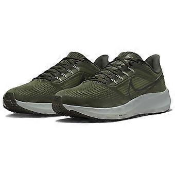 Nike Air Zoom Pegasus 39 Laufschuhe für Herren, niedrig geschnitten, mit Textildämpfung, rutschfest und abriebfest, grün/schwarz, DH4071-300