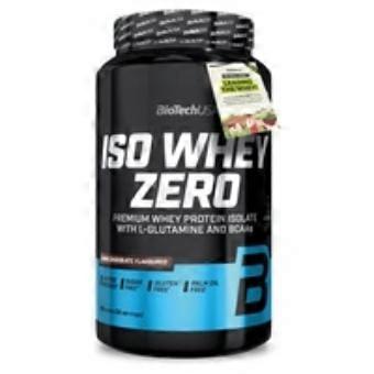 Iso whey zero dark chocolate protein powder drink 908 g of powder