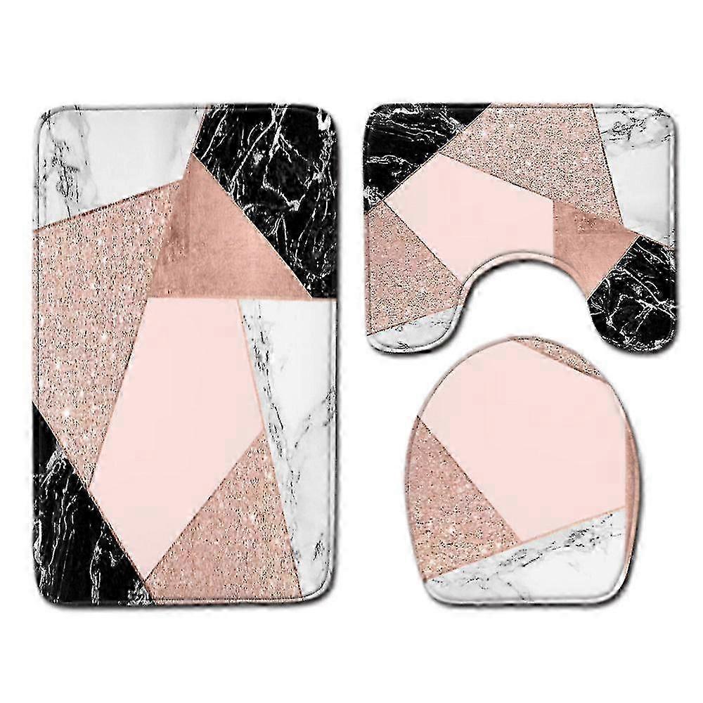 Absorbent Non Slip Soft Polyester Bath Rug