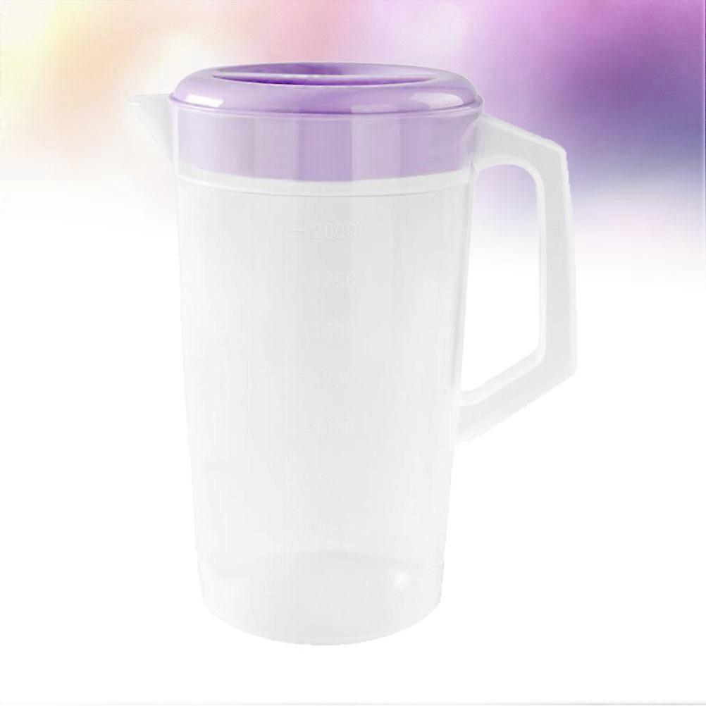 Pitcher with Lid for Beverage Serving 3Pcs Large Capacity Set