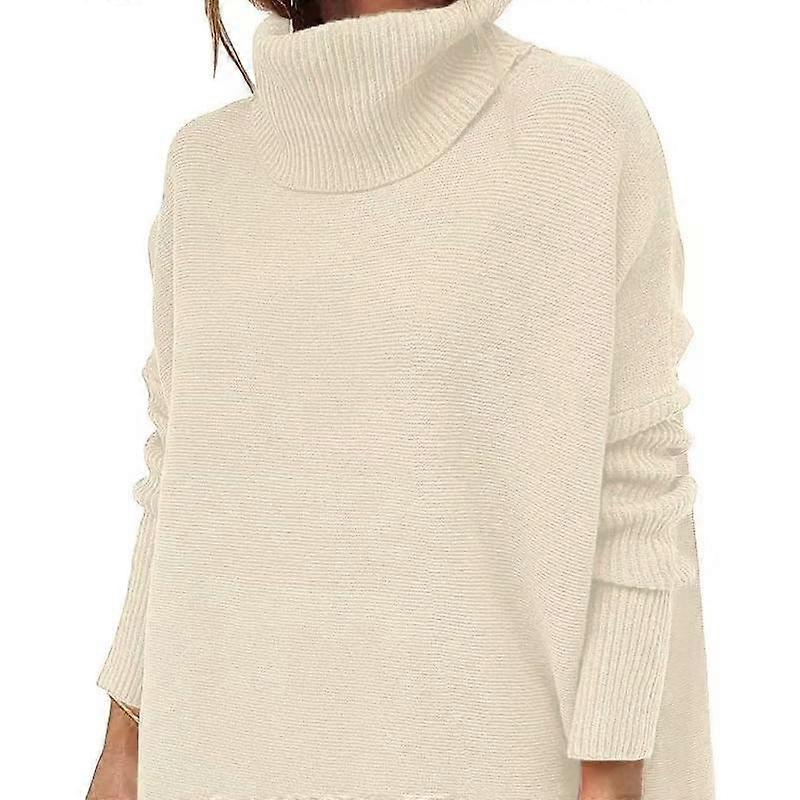 Women's Turtleneck Casual Pullover Sweater
