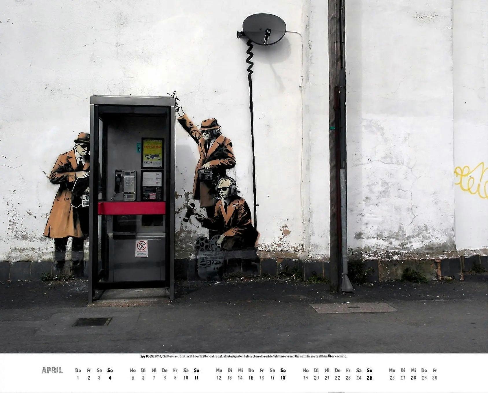 Banksy Calendar Large 2027
