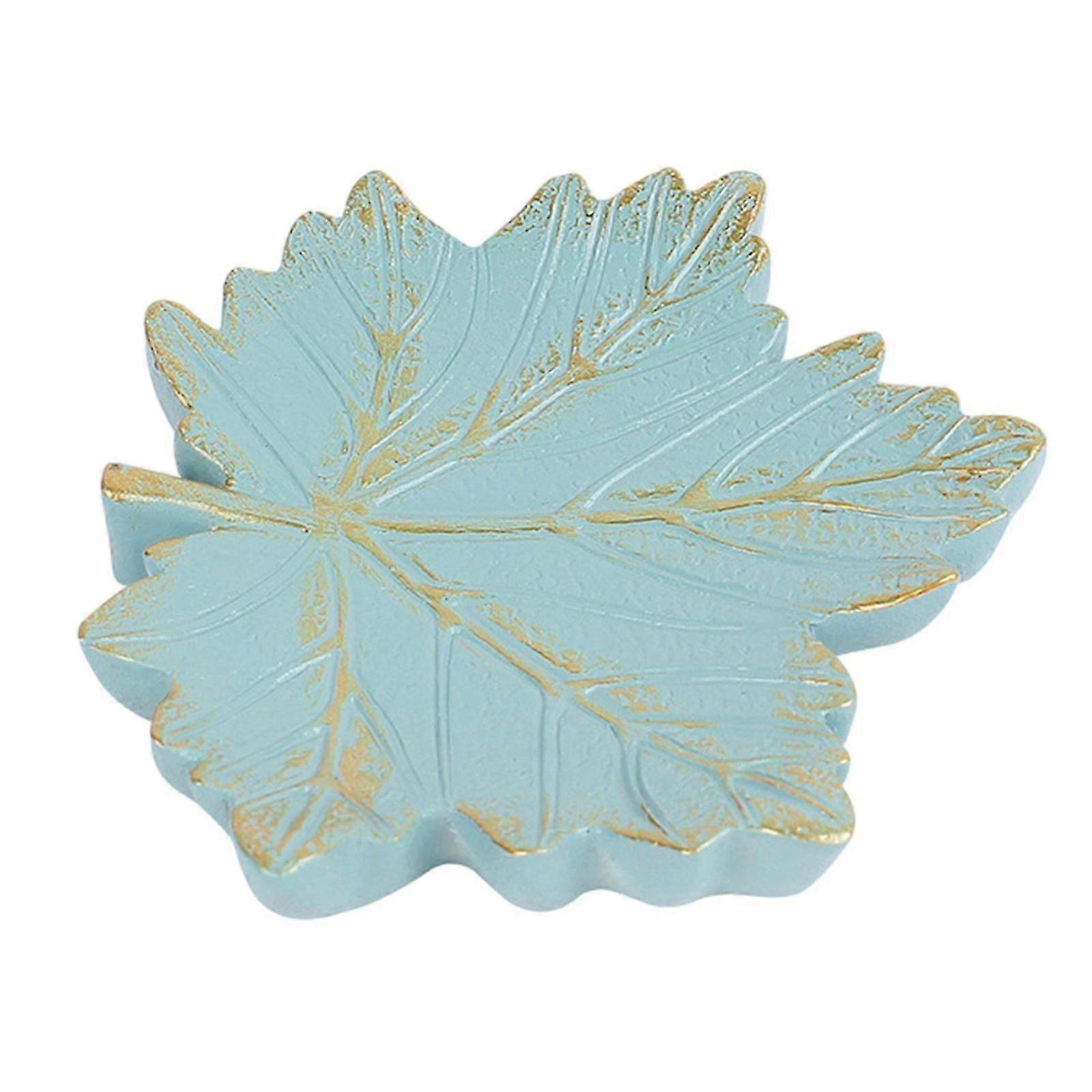 Maple Leaf Resin Jewelry Tray Organizer