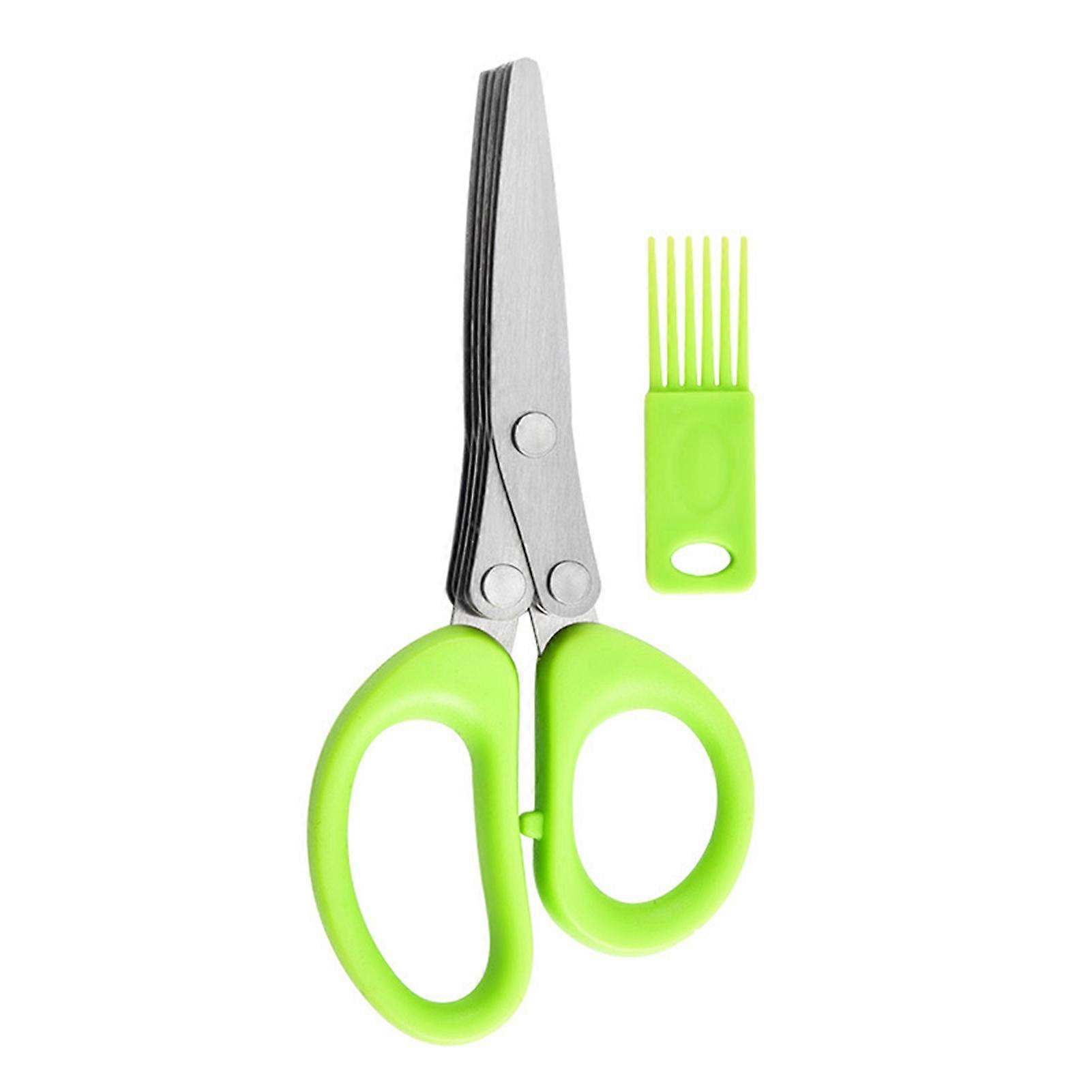 5-Blade Stainless Steel Herb Scissors