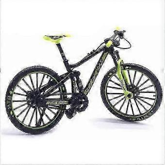 Black Green Downhill MTB Frame