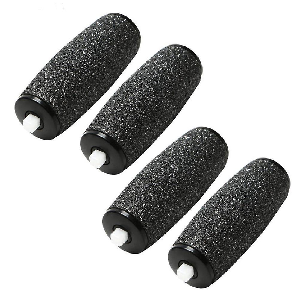 4 Pcs Electronic Foot File Replacements Pedicure Refill Rollers Foot File Roller Head