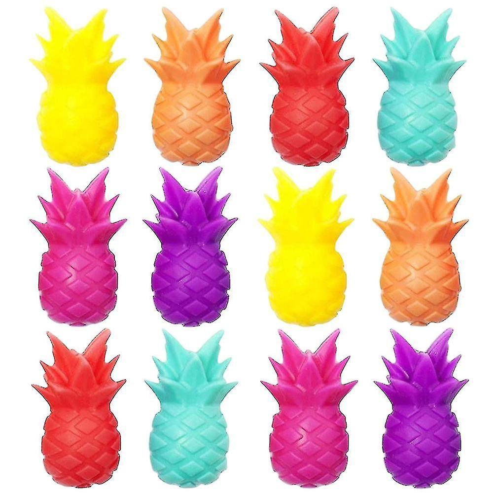 18pcs Ananas Form Wein Glas Marker Silikon Wein Identifier Cup Marker