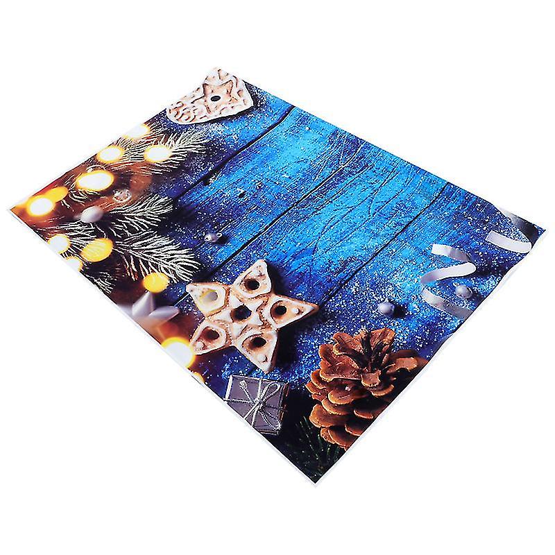 210X150cm Blue Studio Backgrounds Christmas Party Decoration Props Photography Background Cloth Stud