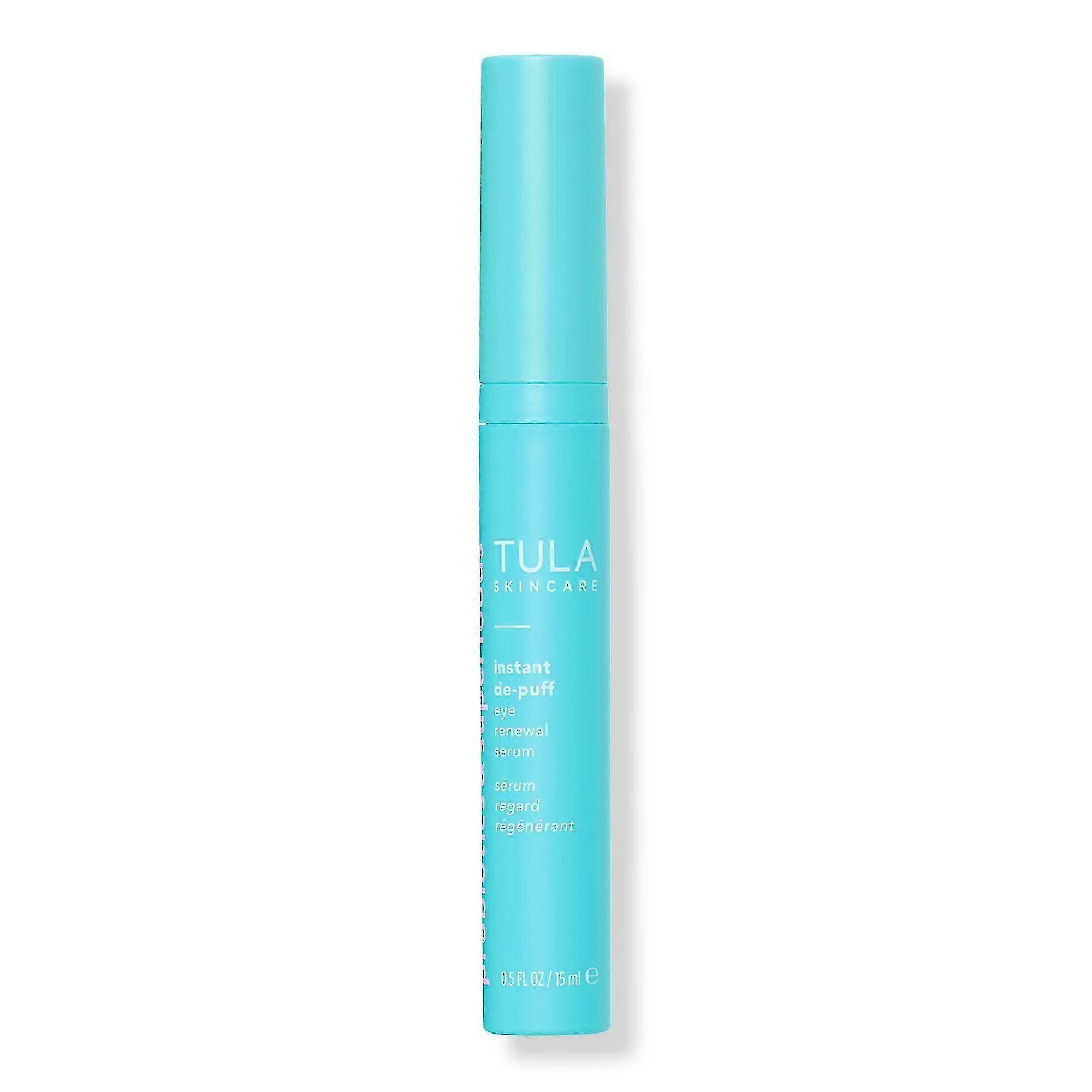 Tula Instant De-puff Serum odmładzające pod oczy, 0.5 uncji