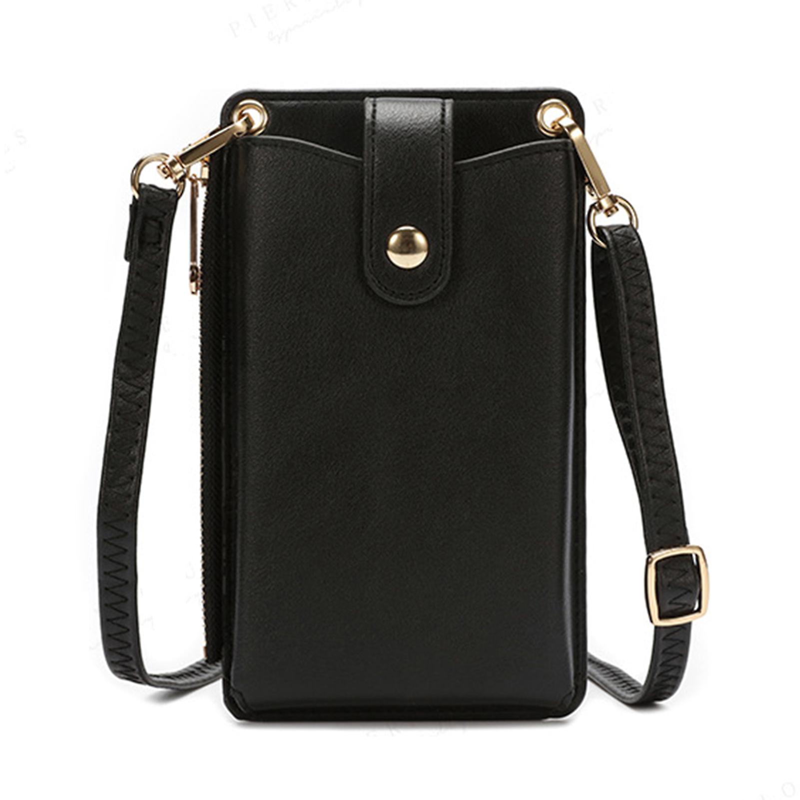 Ladies Shoulder Mobile Phone Bag Convenient Stand Function for Shopping