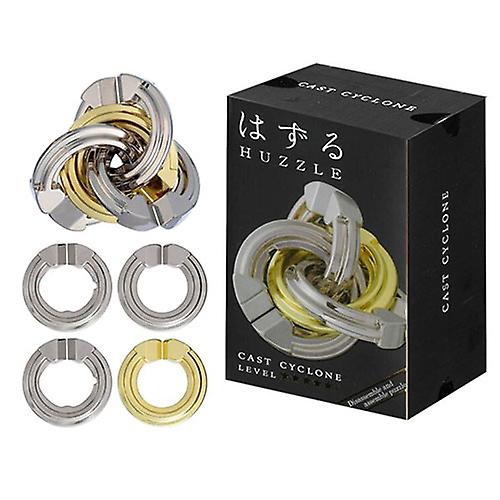 CYCLONE Hanayama 5 级 Cast Huzzle 脑筋急转弯高品质拼图 8+ 岁