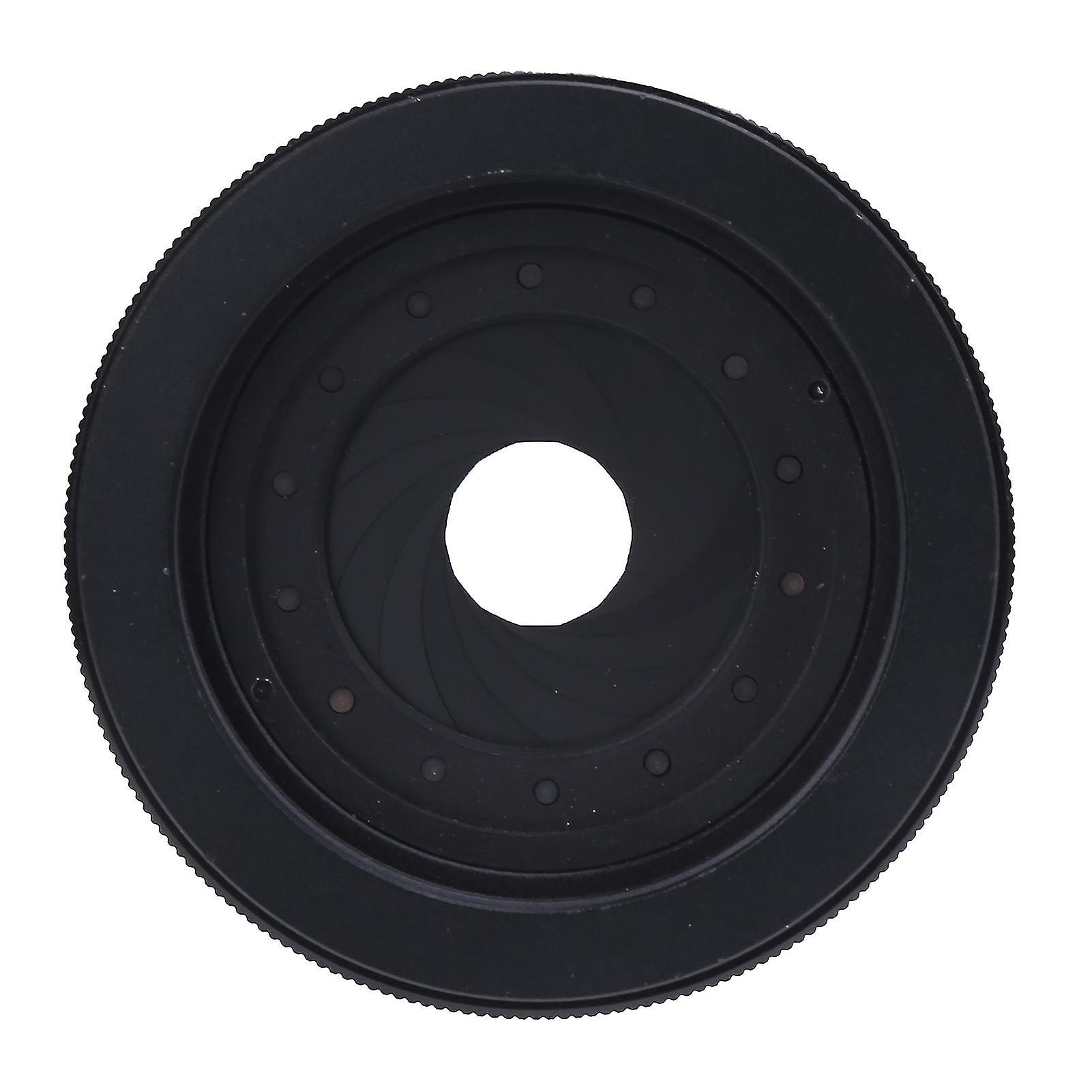 1.525Mm Adjustable Metal Iris Diaphragm Aperture M42 To M42 Camera Lens Adapter