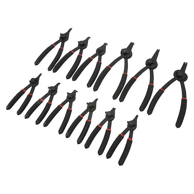 External Snap Ring Pliers Deep Access Straight Tip Snap Ring Pliers For Removing