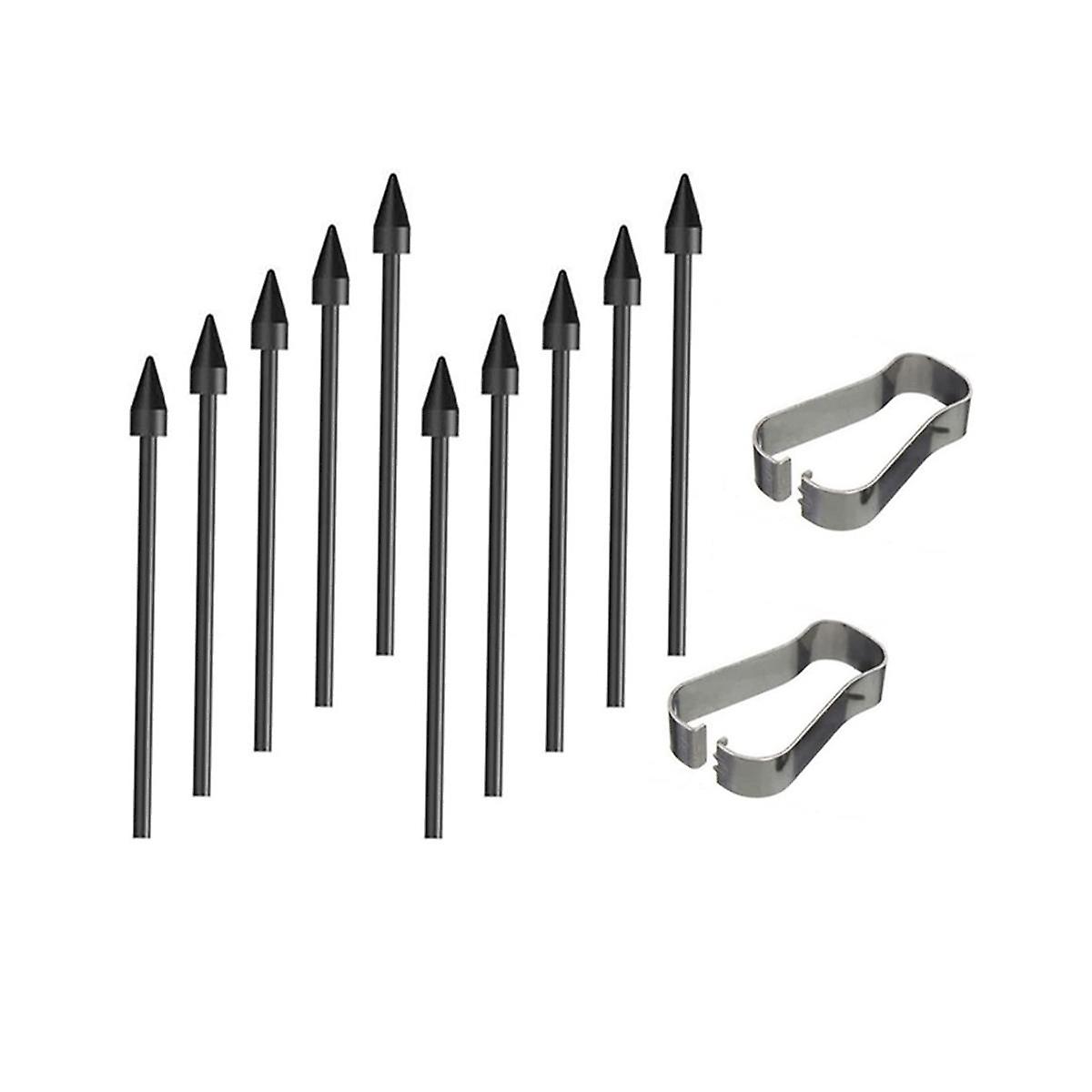 Stylus Nib S6 Nib S7 Refill N10 Replaceable S22 Nib N20 Universal Refill 10 Black Refills + 2 Clip