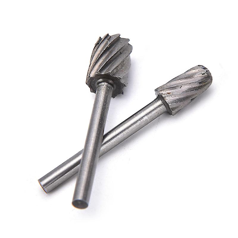6pcs Hss Routing Router Grinding Bits Burr Dremel Rotary Tool Accessories