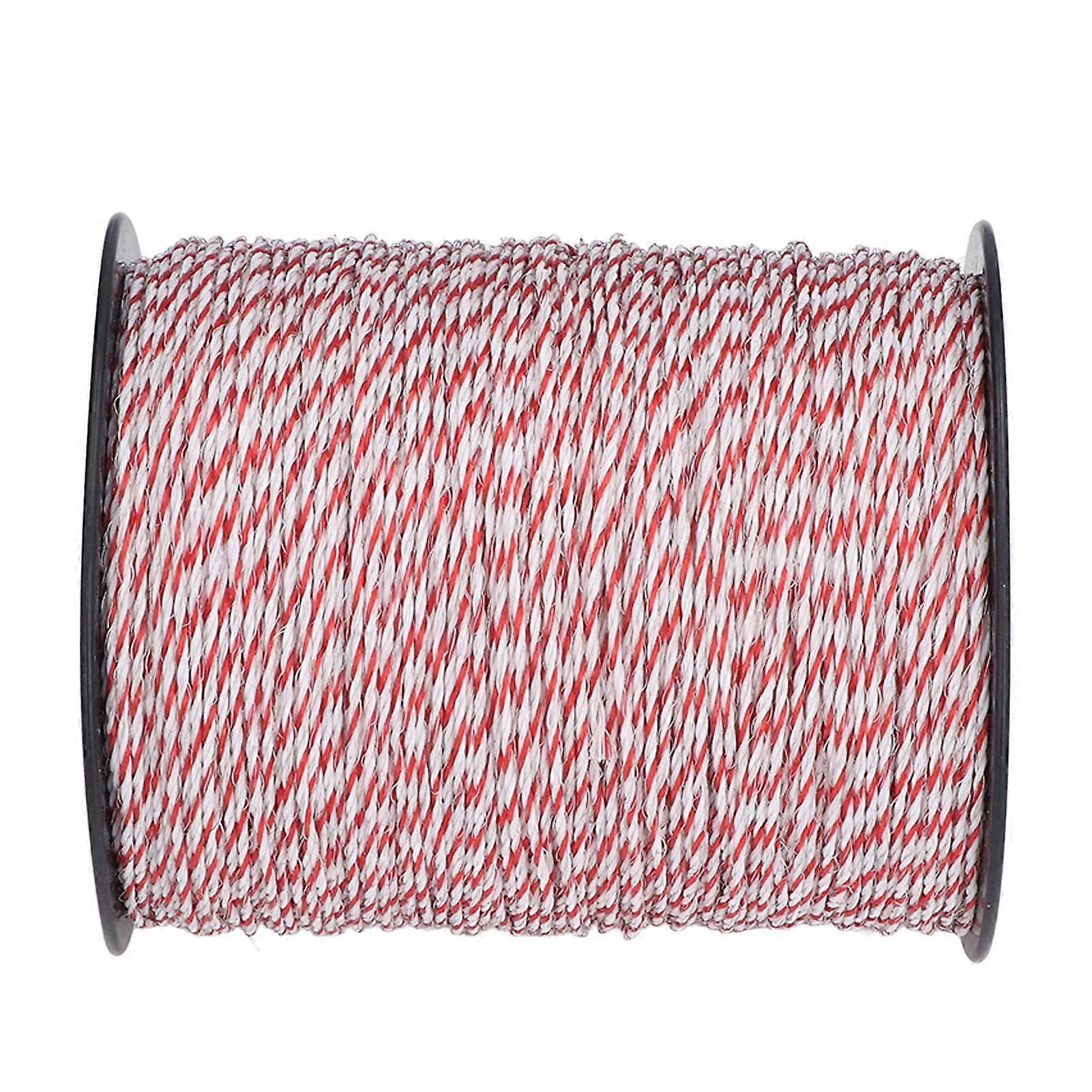 500m Electric Fence Power Rope Wire Electric Fence Accessories for Farm Ranch Horses Cattle Sheep Dogs 