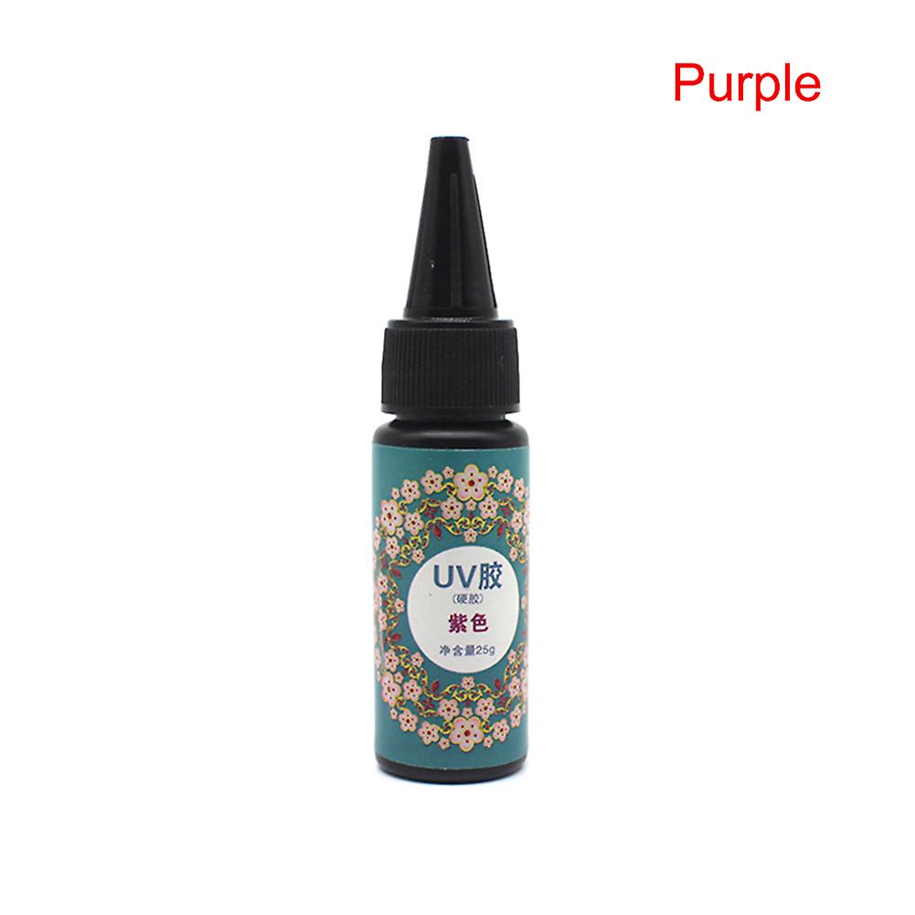 UV Resin 25g Ultraviolet Curing Epoxy Resin for DIY Jewelry Making Craft Decoration Casting Coating