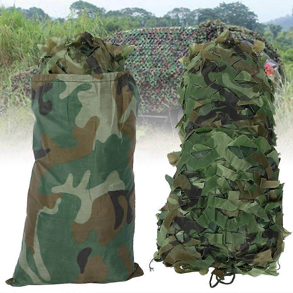 4x5m Outdoor Camping Jungle Camouflage Woodlands Camo Netting Cover Blinds