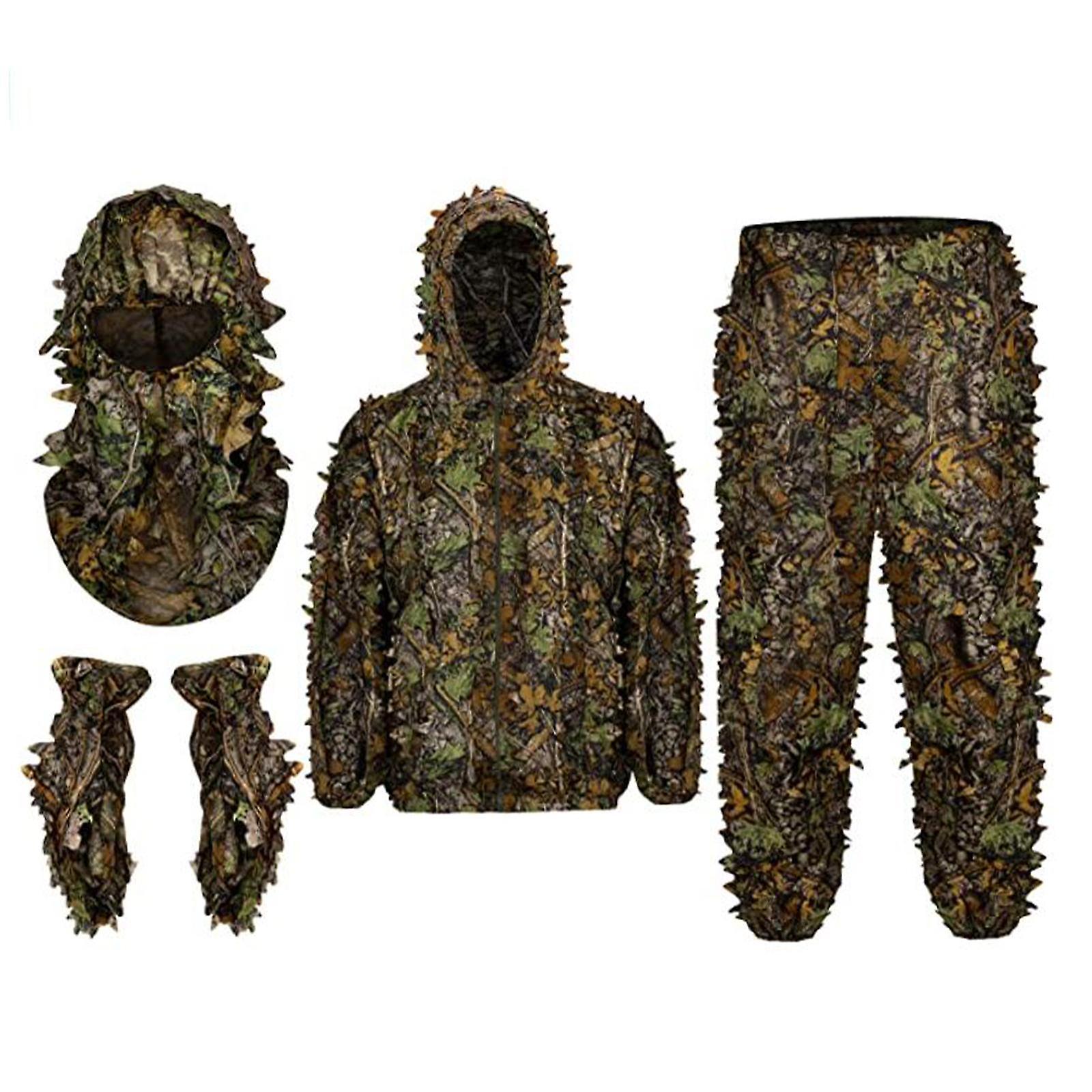 Ghillie Takım Elbise Erkekler için Kamuflaj Takım Elbise Kostüm Türkiye Avcılık Açık S