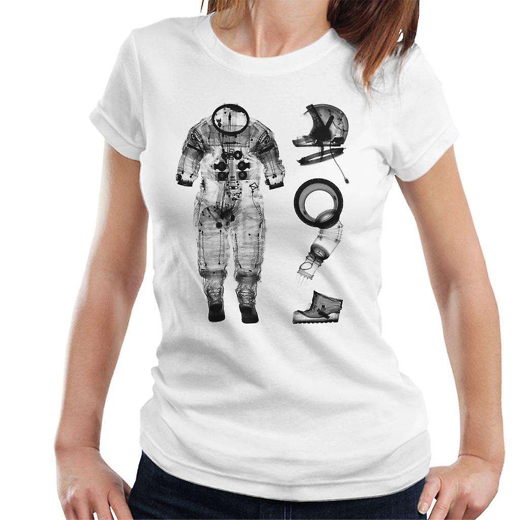 NASA Apollo 14 A7 L Pressure Suit Negative X Ray Women's T-Shirt