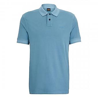 Men's Hugo Boss Prime Pique Polo Aqua Blue 486 50507813
