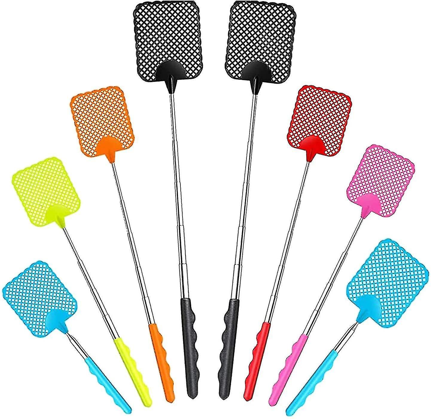Fly Swatter, Telescopic Fly Swatter, Large Extendable Fly Swatter, With Durable Extendable Handle