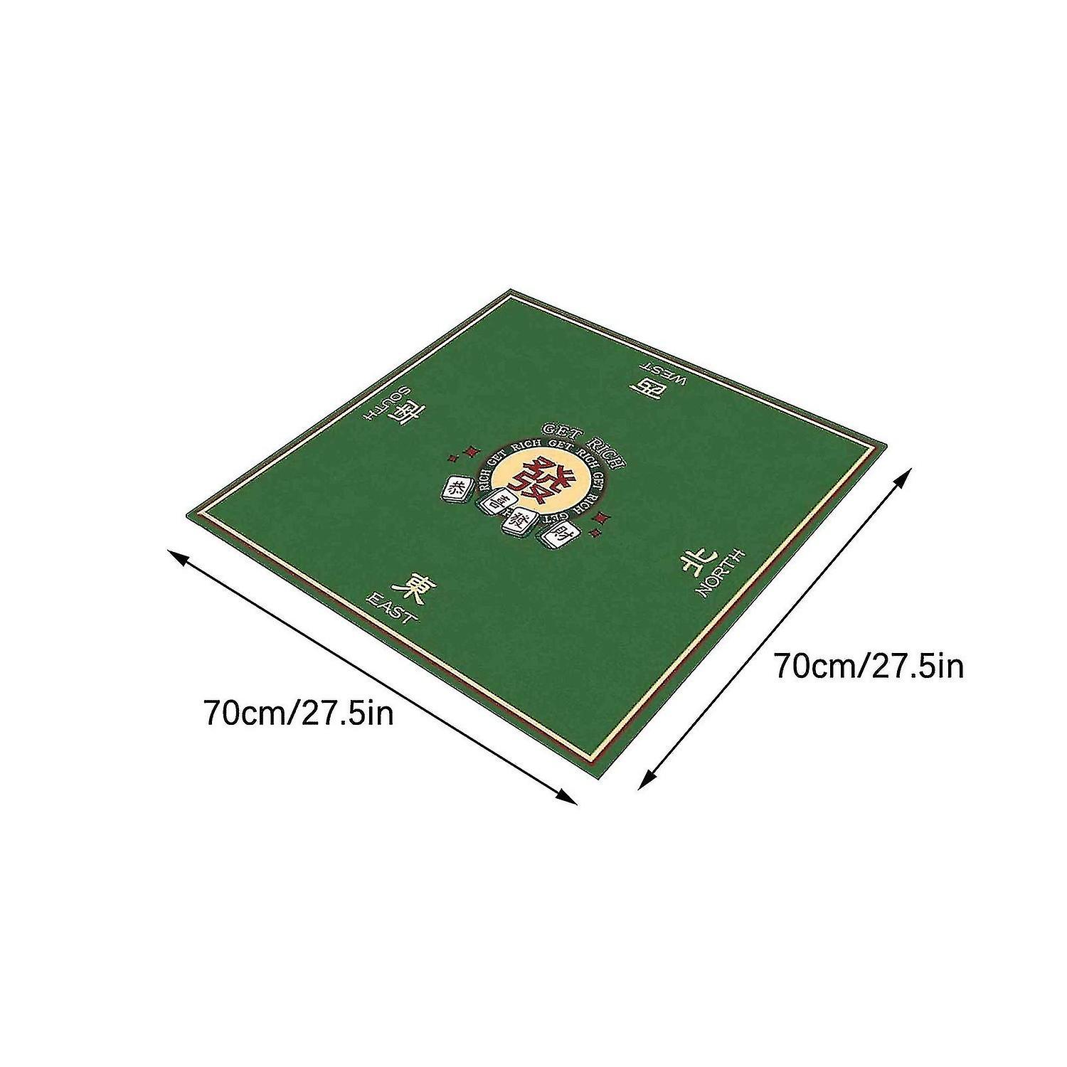 Mahjong Mat Reduction Mahjongg Table Mat Mahjong Accessories Tablecloth Game Poker Domino Game Game