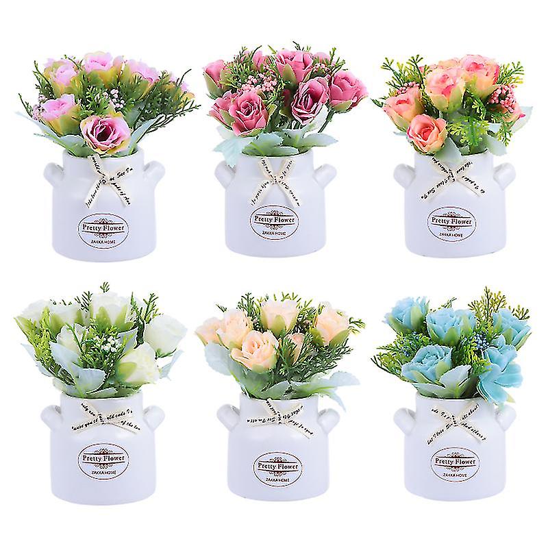 1pcs Simulation Rose Adornment