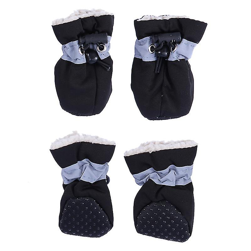 2pcs Warm Pet Shoes