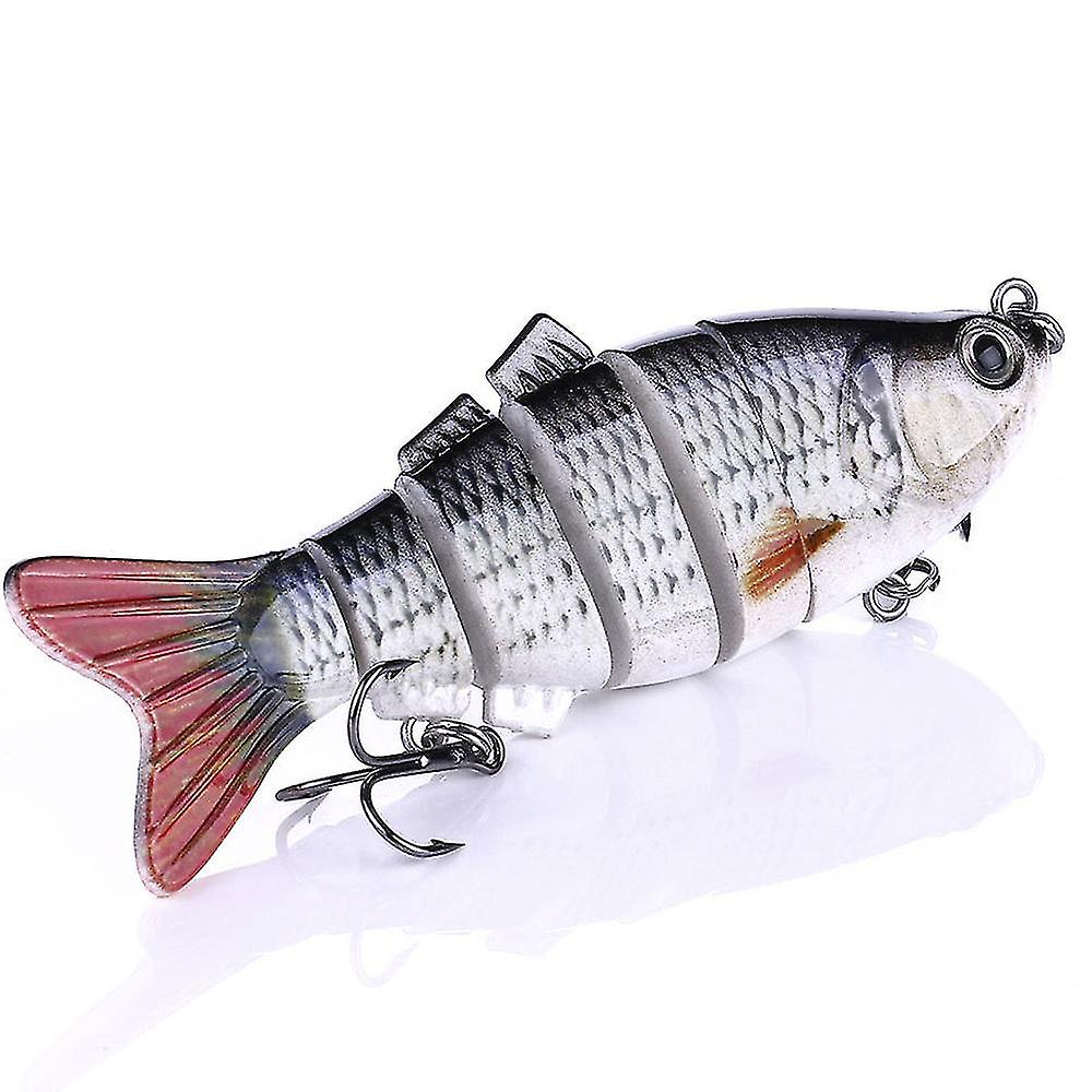 Compact Portable Multi Joint Swimming Bait - Easy to Use Fishing Lures for Outdoor