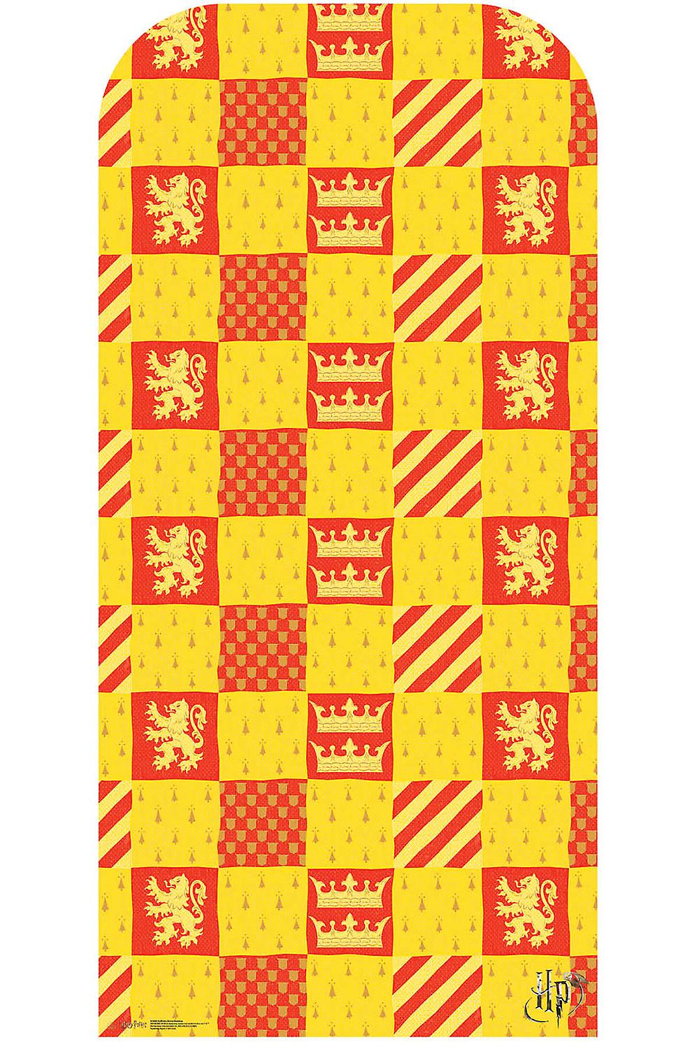 Gryffindor Hogwarts House Cardboard Backdrop Official Harry Potter