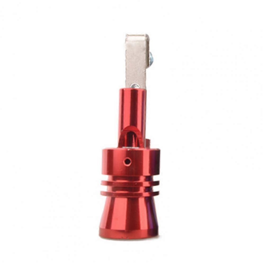 Car Turbo Whistle Enhance Motorcycle Tailpipe Noise with Universal Turbo Sound Whistle Aluminum Alloy Exhaust Pipe for Modified